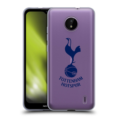 Tottenham Hotspur F.C. Badge Blue Cockerel Soft Gel Case for Nokia C10 / C20
