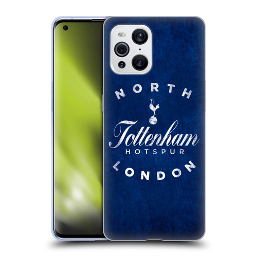 Tottenham Hotspur F.C. Badge North London Soft Gel Case for OPPO Find X3 / Pro