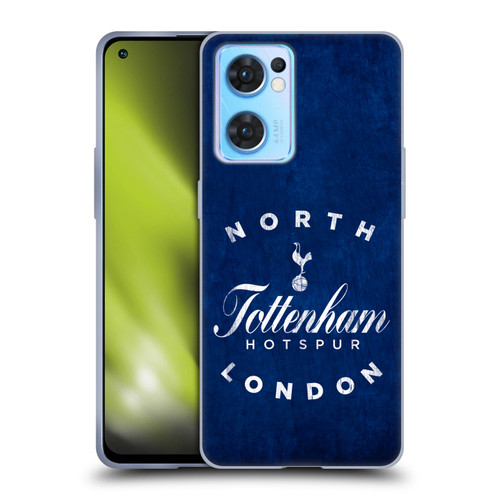 Tottenham Hotspur F.C. Badge North London Soft Gel Case for OPPO Reno7 5G / Find X5 Lite