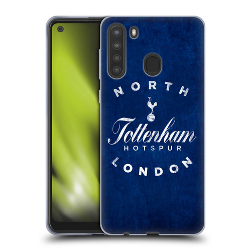 Tottenham Hotspur F.C. Badge North London Soft Gel Case for Samsung Galaxy A21 (2020)