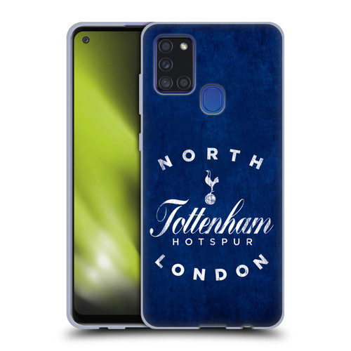 Tottenham Hotspur F.C. Badge North London Soft Gel Case for Samsung Galaxy A21s (2020)