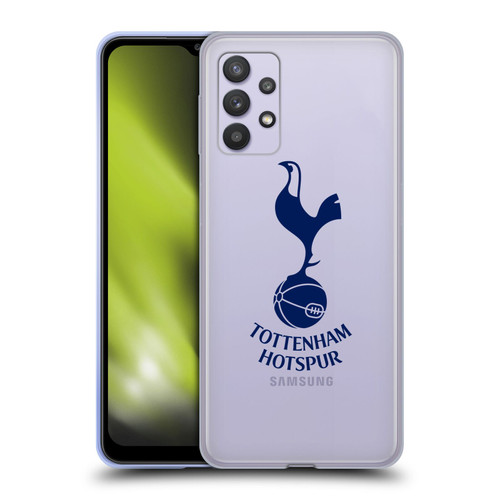 Tottenham Hotspur F.C. Badge Blue Cockerel Soft Gel Case for Samsung Galaxy A32 5G / M32 5G (2021)