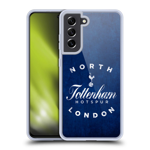Tottenham Hotspur F.C. Badge North London Soft Gel Case for Samsung Galaxy S21 FE 5G