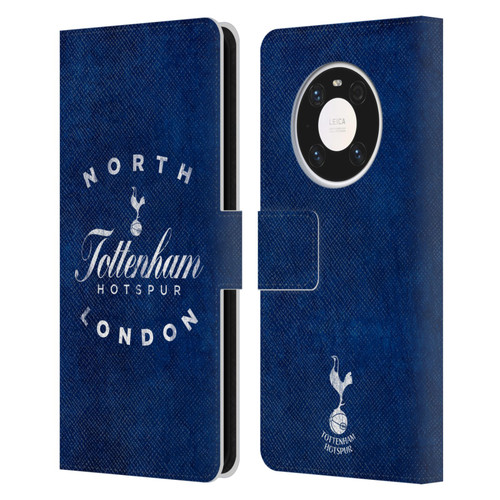 Tottenham Hotspur F.C. Badge North London Leather Book Wallet Case Cover For Huawei Mate 40 Pro 5G