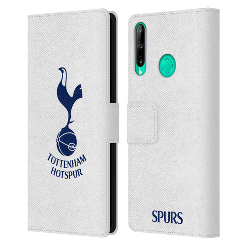 Tottenham Hotspur F.C. Badge Blue Cockerel Leather Book Wallet Case Cover For Huawei P40 lite E
