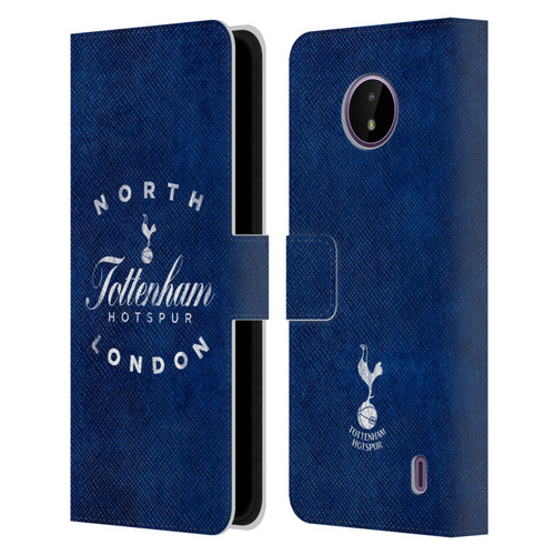 Tottenham Hotspur F.C. Badge North London Leather Book Wallet Case Cover For Nokia C10 / C20