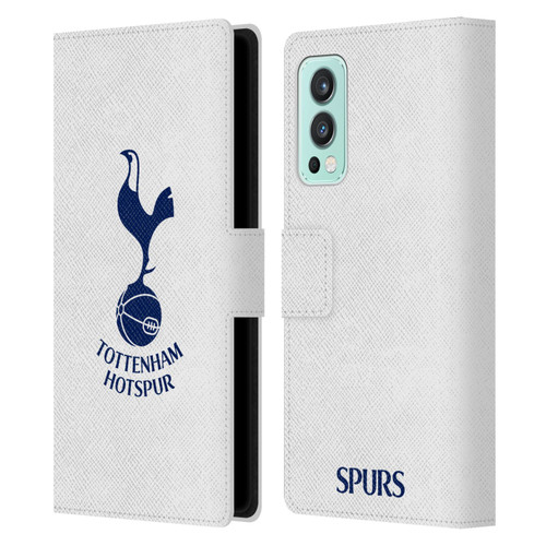 Tottenham Hotspur F.C. Badge Blue Cockerel Leather Book Wallet Case Cover For OnePlus Nord 2 5G