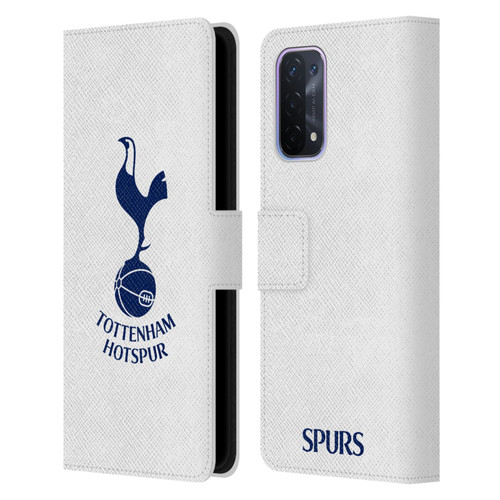 Tottenham Hotspur F.C. Badge Blue Cockerel Leather Book Wallet Case Cover For OPPO A54 5G