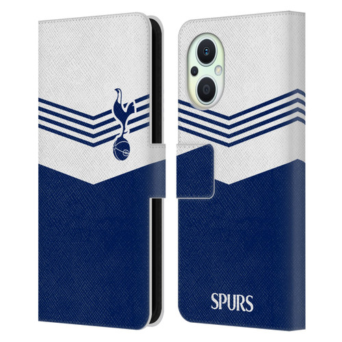 Tottenham Hotspur F.C. Badge 1978 Stripes Leather Book Wallet Case Cover For OPPO Reno8 Lite