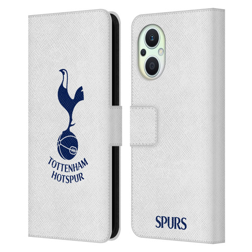 Tottenham Hotspur F.C. Badge Blue Cockerel Leather Book Wallet Case Cover For OPPO Reno8 Lite