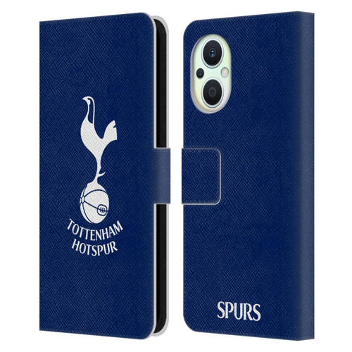 Tottenham Hotspur F.C. Badge Cockerel Leather Book Wallet Case Cover For OPPO Reno8 Lite