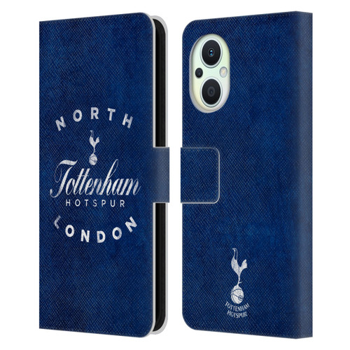 Tottenham Hotspur F.C. Badge North London Leather Book Wallet Case Cover For OPPO Reno8 Lite