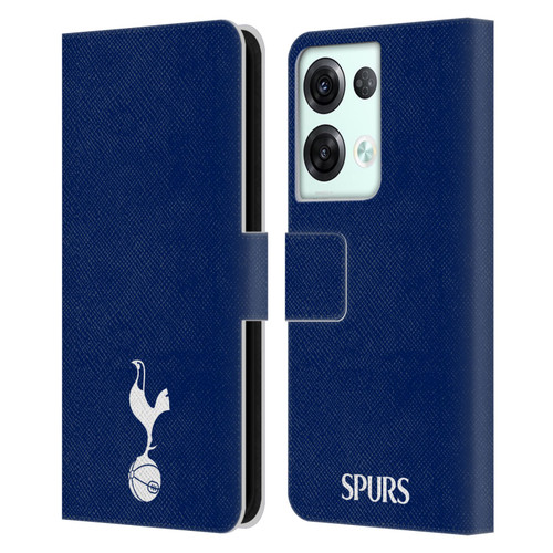 Tottenham Hotspur F.C. Badge Small Cockerel Leather Book Wallet Case Cover For OPPO Reno8 Pro