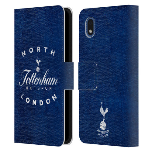 Tottenham Hotspur F.C. Badge North London Leather Book Wallet Case Cover For Samsung Galaxy A01 Core (2020)