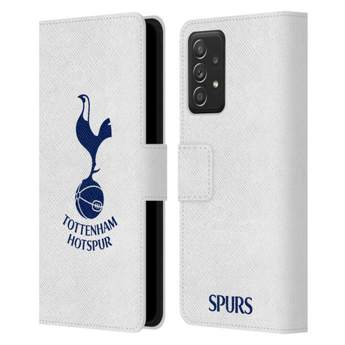Tottenham Hotspur F.C. Badge Blue Cockerel Leather Book Wallet Case Cover For Samsung Galaxy A52 / A52s / 5G (2021)