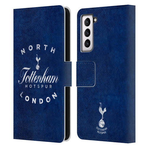 Tottenham Hotspur F.C. Badge North London Leather Book Wallet Case Cover For Samsung Galaxy S21 5G