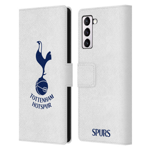 Tottenham Hotspur F.C. Badge Blue Cockerel Leather Book Wallet Case Cover For Samsung Galaxy S21+ 5G