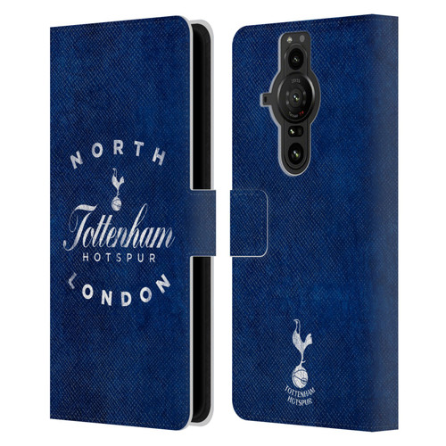 Tottenham Hotspur F.C. Badge North London Leather Book Wallet Case Cover For Sony Xperia Pro-I