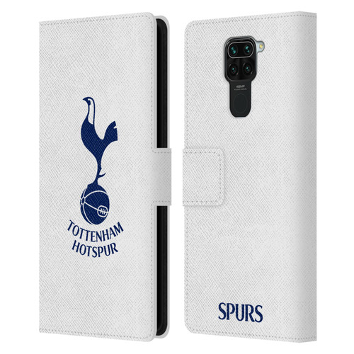 Tottenham Hotspur F.C. Badge Blue Cockerel Leather Book Wallet Case Cover For Xiaomi Redmi Note 9 / Redmi 10X 4G