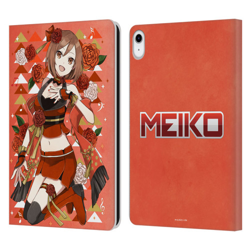 Hatsune Miku Characters Meiko Leather Book Wallet Case Cover For Apple iPad 10.9 (2022)