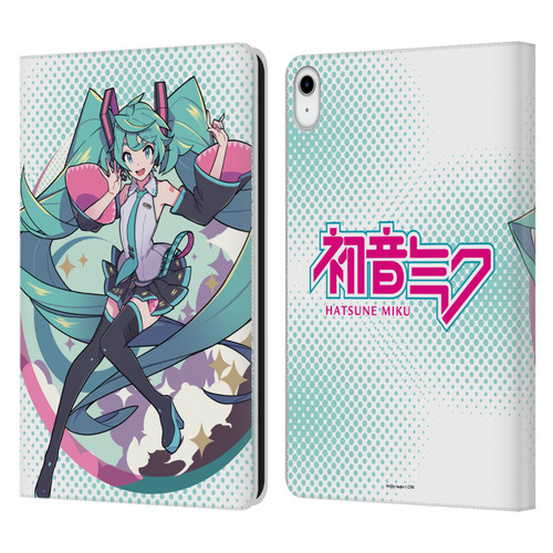 Hatsune Miku Graphics Pastels Leather Book Wallet Case Cover For Apple iPad 10.9 (2022)