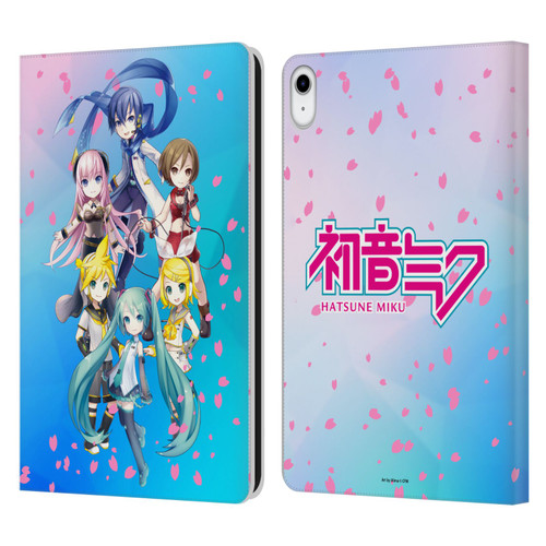 Hatsune Miku Virtual Singers Sakura Leather Book Wallet Case Cover For Apple iPad 10.9 (2022)