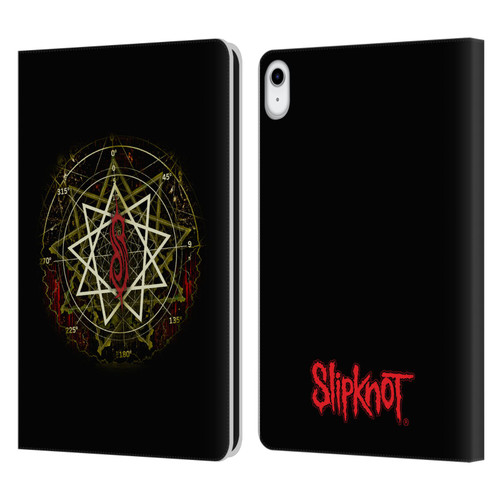 Slipknot Key Art Waves Leather Book Wallet Case Cover For Apple iPad 10.9 (2022)