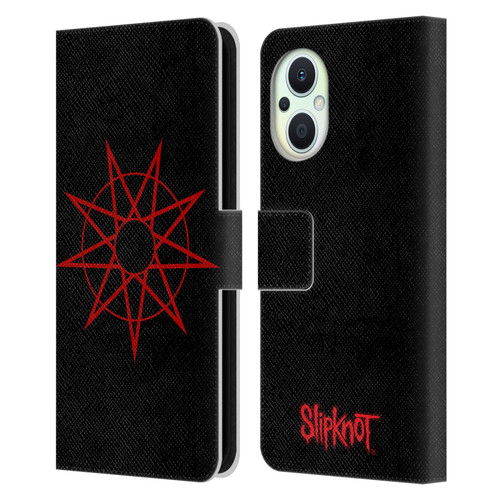 Slipknot Key Art Nanogram Leather Book Wallet Case Cover For OPPO Reno8 Lite
