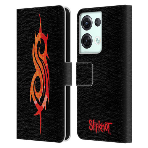 Slipknot Key Art Tribal Leather Book Wallet Case Cover For OPPO Reno8 Pro