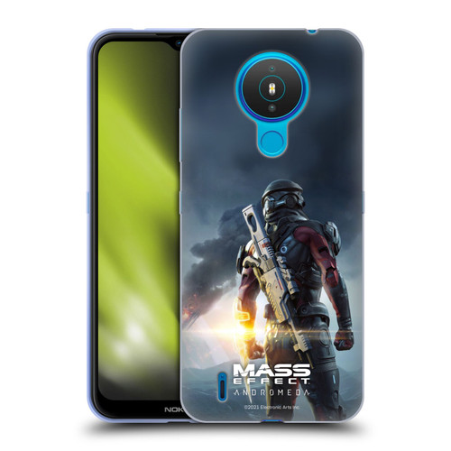 EA Bioware Mass Effect Andromeda Graphics Key Art Super Deluxe 2017 Soft Gel Case for Nokia 1.4