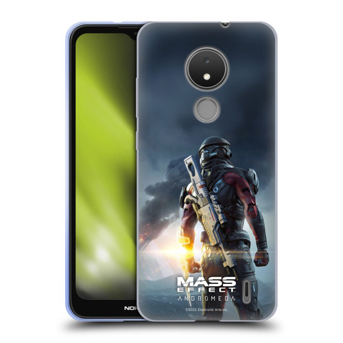 EA Bioware Mass Effect Andromeda Graphics Key Art Super Deluxe 2017 Soft Gel Case for Nokia C21