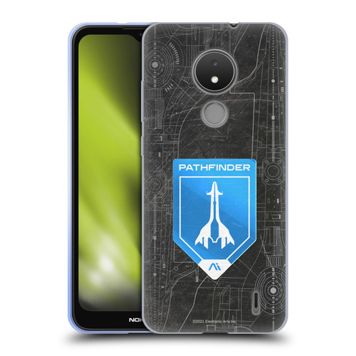 EA Bioware Mass Effect Andromeda Graphics Pathfinder Badge Soft Gel Case for Nokia C21