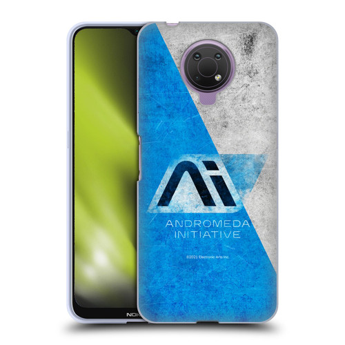 EA Bioware Mass Effect Andromeda Graphics Initiative Distressed Soft Gel Case for Nokia G10