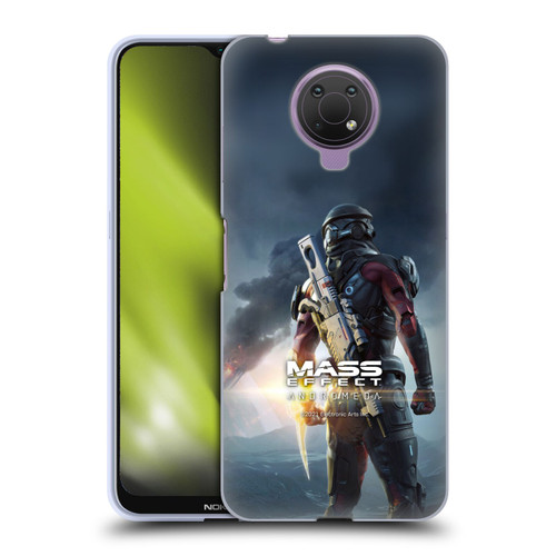 EA Bioware Mass Effect Andromeda Graphics Key Art Super Deluxe 2017 Soft Gel Case for Nokia G10