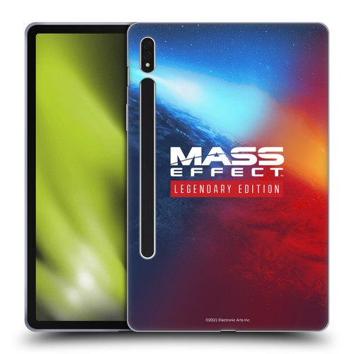 EA Bioware Mass Effect Legendary Graphics Logo Key Art Soft Gel Case for Samsung Galaxy Tab S8