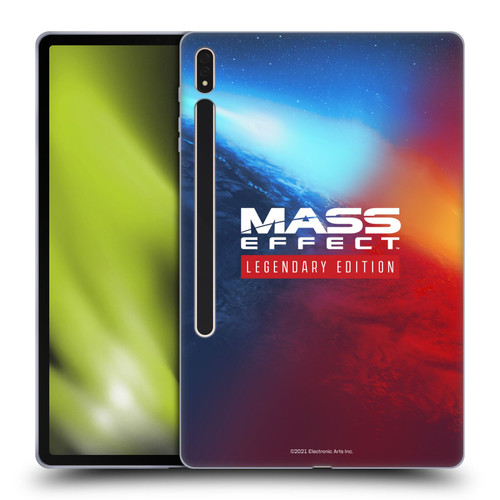 EA Bioware Mass Effect Legendary Graphics Logo Key Art Soft Gel Case for Samsung Galaxy Tab S8 Plus