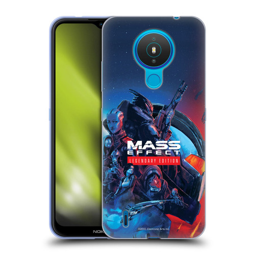 EA Bioware Mass Effect Legendary Graphics Key Art Soft Gel Case for Nokia 1.4