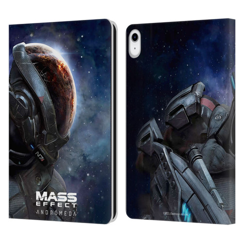 EA Bioware Mass Effect Andromeda Graphics Key Art 2017 Leather Book Wallet Case Cover For Apple iPad 10.9 (2022)