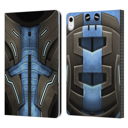 EA Bioware Mass Effect Armor Collection Garrus Vakarian Leather Book Wallet Case Cover For Apple iPad 10.9 (2022)