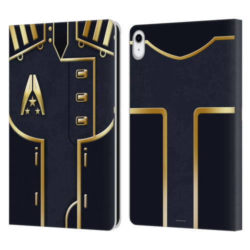 EA Bioware Mass Effect Armor Collection Officer Leather Book Wallet Case Cover For Apple iPad 10.9 (2022)