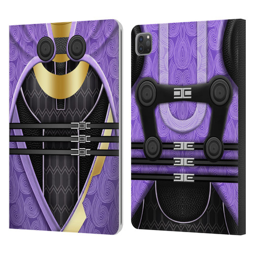 EA Bioware Mass Effect Armor Collection Tali'Zorah nar Rayya Leather Book Wallet Case Cover For Apple iPad Pro 11 2020 / 2021 / 2022