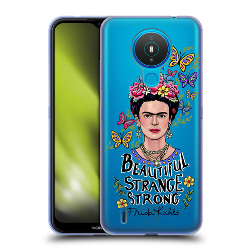 Frida Kahlo Art & Quotes Beautiful Woman Soft Gel Case for Nokia 1.4