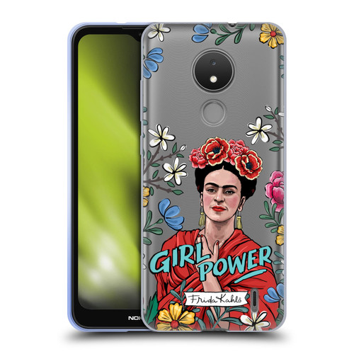 Frida Kahlo Art & Quotes Girl Power Soft Gel Case for Nokia C21