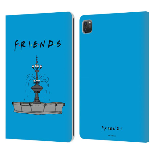 Friends TV Show Iconic Fountain Leather Book Wallet Case Cover For Apple iPad Pro 11 2020 / 2021 / 2022