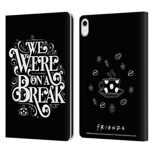 Friends TV Show Key Art We Were On A Break Leather Book Wallet Case Cover For Apple iPad 10.9 (2022)