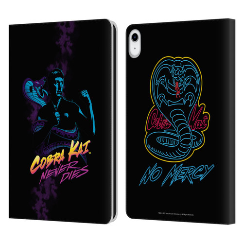 Cobra Kai Key Art Johnny Lawrence Never Dies Leather Book Wallet Case Cover For Apple iPad 10.9 (2022)