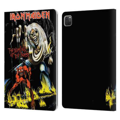 Iron Maiden Album Covers NOTB Leather Book Wallet Case Cover For Apple iPad Pro 11 2020 / 2021 / 2022