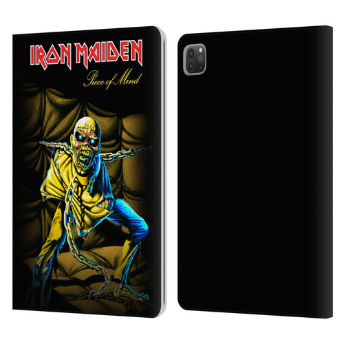 Iron Maiden Album Covers Piece Of Mind Leather Book Wallet Case Cover For Apple iPad Pro 11 2020 / 2021 / 2022