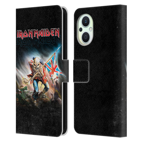 Iron Maiden Art Trooper 2016 Leather Book Wallet Case Cover For OPPO Reno8 Lite