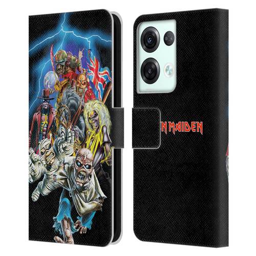 Iron Maiden Art Best Of Beast Leather Book Wallet Case Cover For OPPO Reno8 Pro